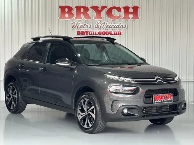 C4 CACTUS SHINE PACK 1.6 TURBO FLEX AUT. CINZA 2023/2023
