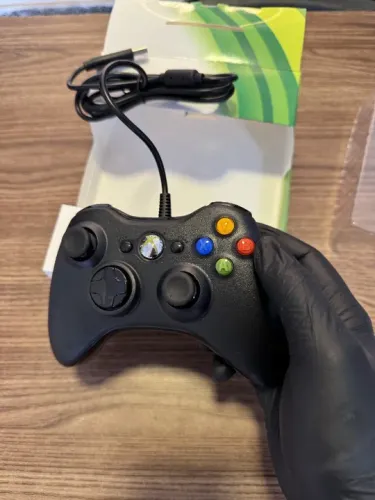 Controle Xbox 360 Com Fio Joystick