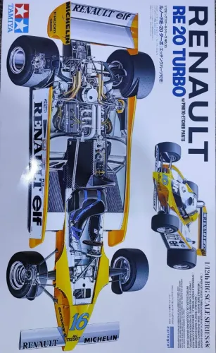 Miniatura F1 Renault RE20 Turbo 1/12 (Única Peça!!!)