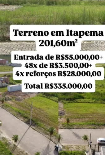 Terreno à venda no sertão no Trombudo Itapema 