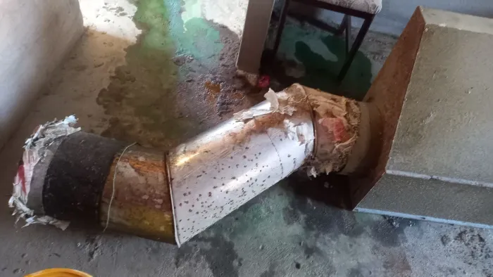 Duto de exaustão
