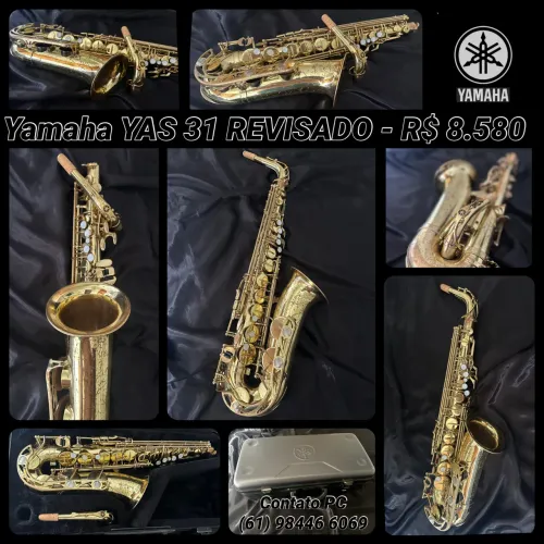 Sax Alto Yamaha YAS 31 Todo Revisado