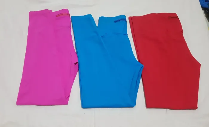 Leggings esportivas coloridas