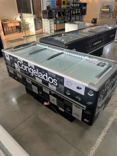 Ilha para Congelados 568L dupla função  - 2 anos de garantia - pronta entrega 