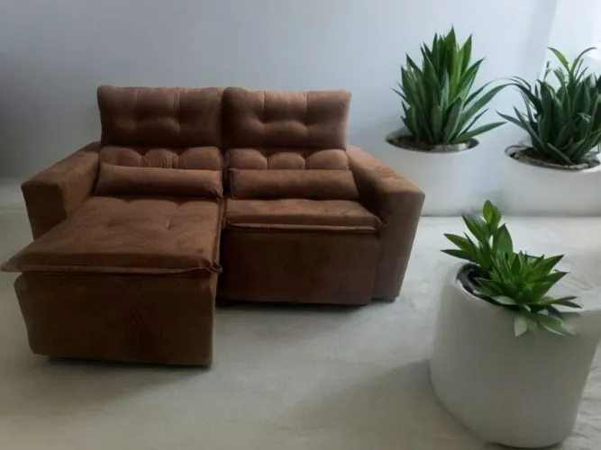 SOFÁ ZEUS 180M RETRÁTIL E RECLINÁVEL