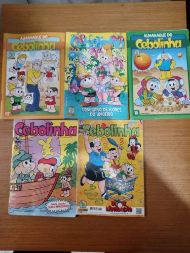 Kit quadrinhos cebolinha