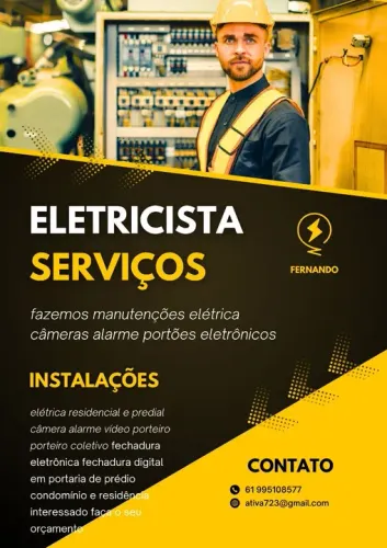 Manutenção instalações elétricas residencial predial