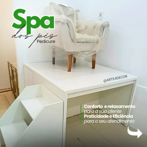 Mesa para Spa dos Pés para Pedicure