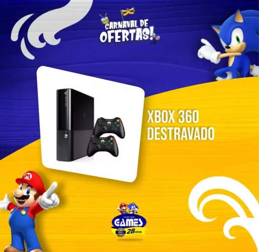 Xbox 360 destravado 