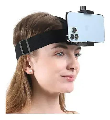 Suporte Cabeça Filmar Com Celular