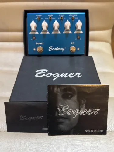 Pedal Bogner Ecstasy Blue Overdrive/boost - Super Conservado - Na Caixa com tags!!!