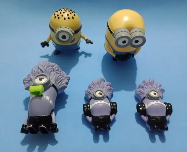 Lote figuras Minions McDonald's