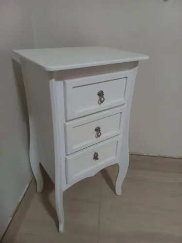 Mesa de Cabeceira 3 Gavetas