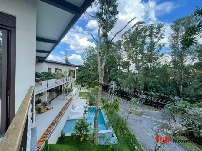 Casa exlusiva, 4 suites e piscina à venda, 650 m² por R$ 6.500.000 - Granja Viana - Carapi