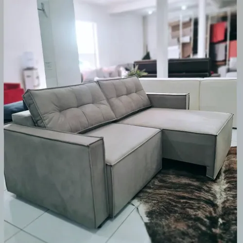 Sofá Retrátil de Canto