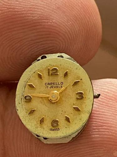 Relógio Capello 17 Jewels Swiss - Vintage