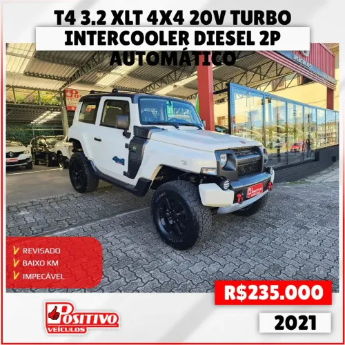 Troller T-4 4X4 3.2 TDI Cap.rígida Die. AUT 2021