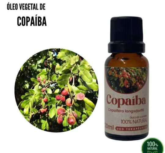 Óleo de copaíba natural