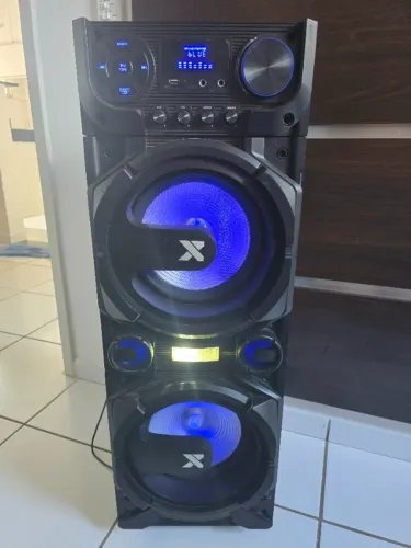 Torre De Som Amplificada Bluetooth 1000W Lenoxx CA5000