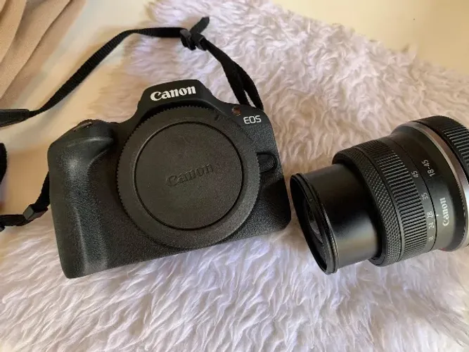 Câmera Canon R100 - comprada na própria loja Canon 