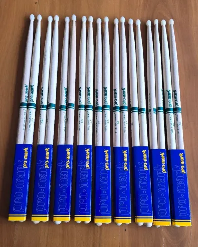 Baquetas Promark 5A ponta de nylon 