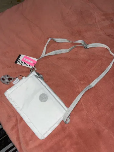 Bolsa kipling vivid white seoul nunca usada