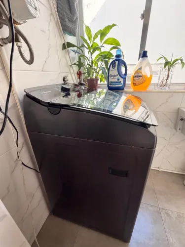 Lavadora de Roupas Brastemp 12Kg Tira Manchas Antibolinha Titânio BWK12A9 - 220 Volts