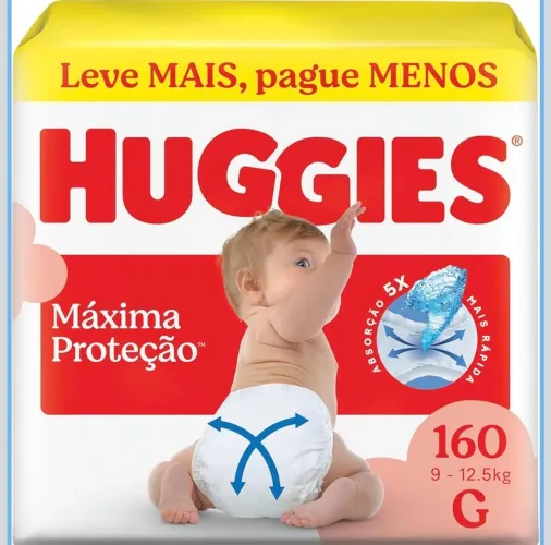 Fralda huggies G