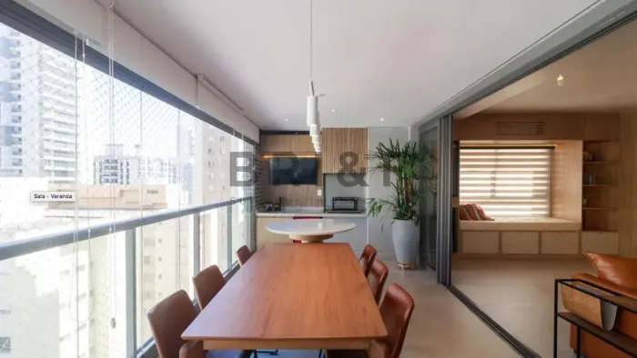 Apartamento à venda com 3 dormitórios suítes - 2 vagas- varanda gourmet- 141 m2 - Brooklin