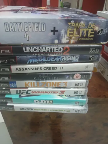 Lote de Jogos 3 de Playstation 3