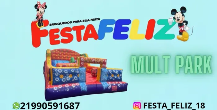 LOCAÇÃO DE MULT PARK INFLÁVEL