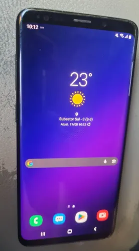 Samsung Galaxy S9 Plus 128GB Preto - Excelente Estado