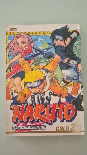 Mangá Naruto Vol. 2 Gold