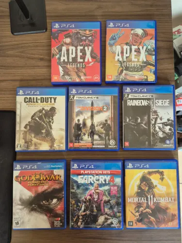 Lote jogos de PS4
