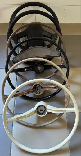 Lote Volantes Originais Para Todos Anos De Fusca 
