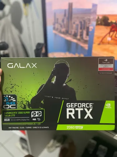 Placa de vídeo RTX 2060 SUPER 8GB