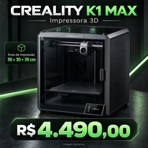 Impressora 3D - K1 MAX Creality 300x300x300