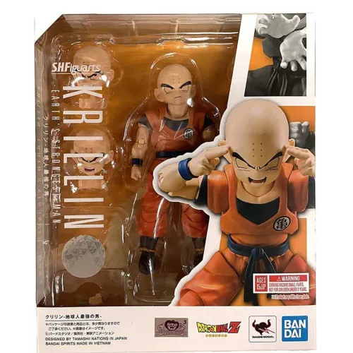 Krillin earth strongest man Dragon Ball Z SH Figuarts Bandai Tamashi Web lacrado
