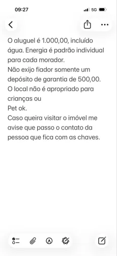 Kitinete localizada perto do Distrito Industriário 