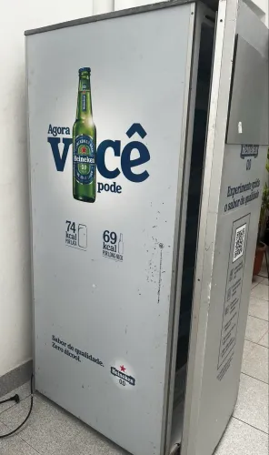 Geladeira Freezer Heineken