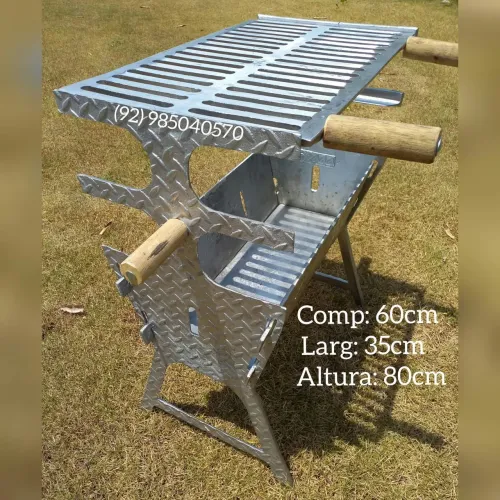Churrasqueira de aluminio