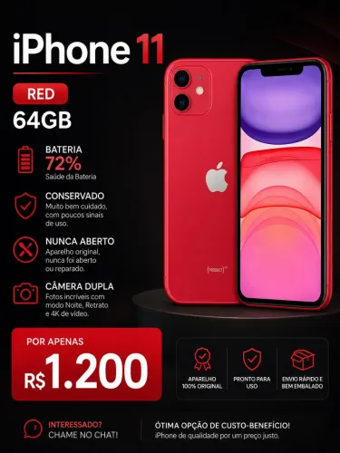 iPhone 11 Red 64GB