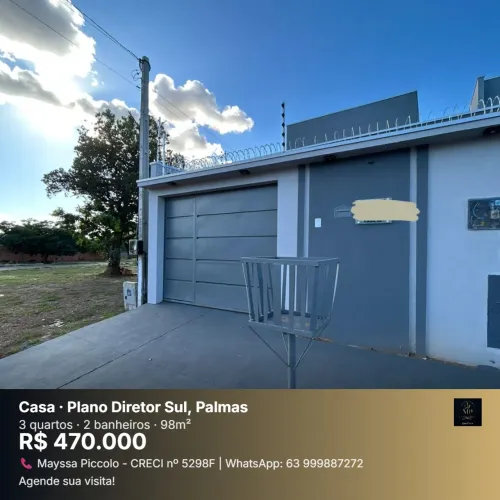 Casa à Venda - Quadra 1603 Sul | Palmas - TO