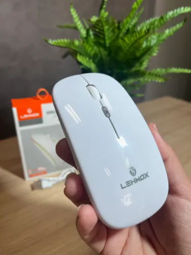 MOUSE SEM FIO CONEXÃO BLUETOOTH E WIRELESS