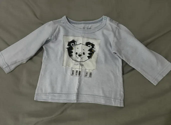 Blusa Manga Longa - 8 a 12 meses | Tigor