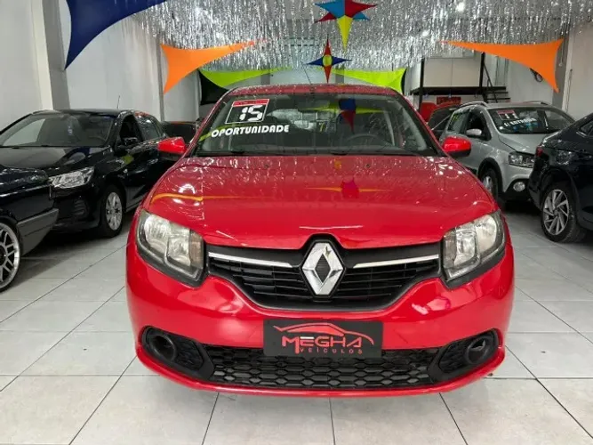 Renault Sandero Expression 2015 Completo Flex A/C Troca - Sem Entrada -