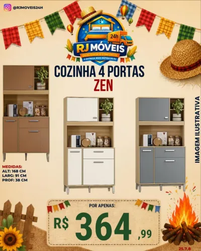 Armário de cozinha promoção