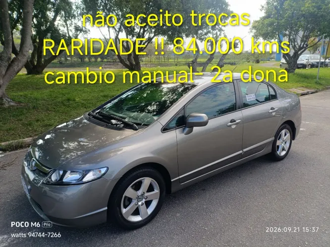 Honda Civic Sedan LXS 1.8/1.8 Flex 16V Mec. 4P 2008