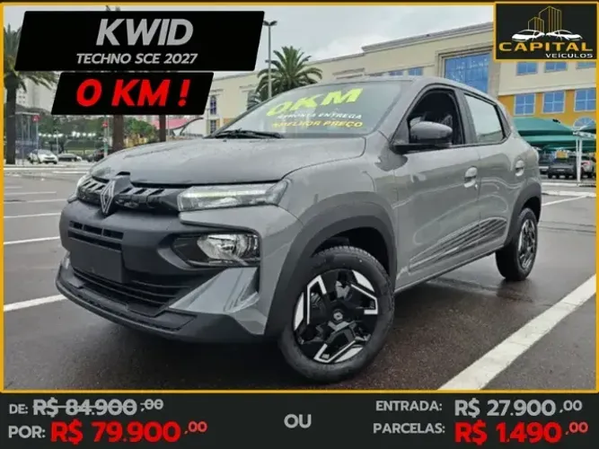Renault Kwid Techno 1.0 12V 5p Mec. 2027