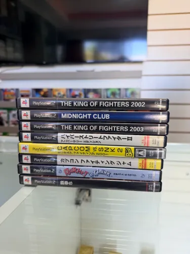 JOGOS DE PLAYSTATION 2 MÍDIA JAPONESA VALOR INDICADO PARA UNIDADE